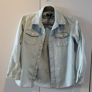GAP youth button down shirt